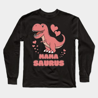 Mama Saurus Long Sleeve T-Shirt